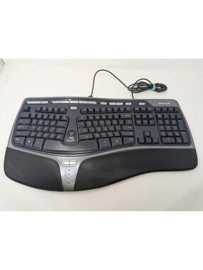 Microsoft Natural Ergonomic Keyboard 4000 v1.0 KU-0462 Model 1048 USB Wired